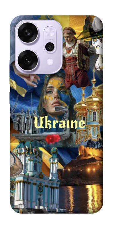 Чохол на Oppo Reno 14 Pro Ukraine style ver.3 фото 1 з 1