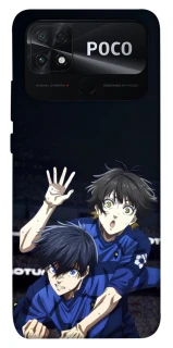 Чохол на Xiaomi Poco C40 Blue Lock v2 фото 1 з 1