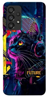 Чехол на Samsung Galaxy A33 5G Cyber Cat v2 фото 1 из 1
