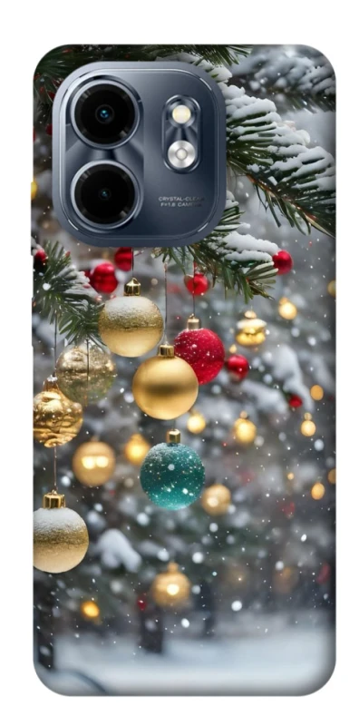 Чохол на Infinix Smart 9 4G / Hot 50i Новорічний v48 фото 1 з 1