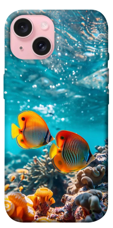 Чехол на Apple iPhone 15 (6.1") Coral fish фото 1 из 1