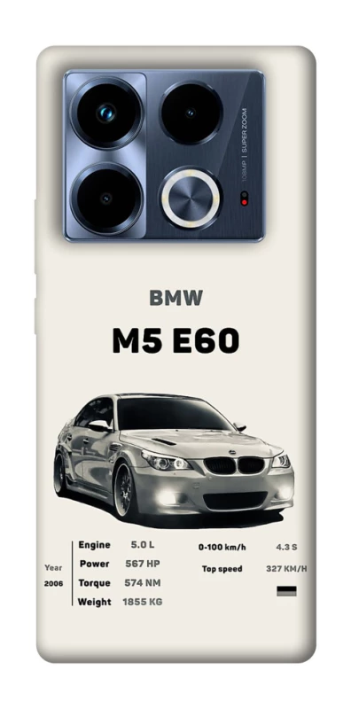 Чохол на Infinix Note 40 4G BMW M5 E60 фото 1 з 1