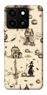Чехол на ZTE Blade A35 4G Halloween aesthetic ver.1 фото 1 из 1
