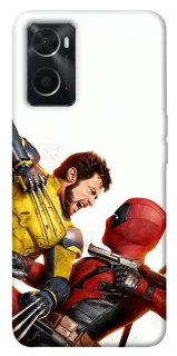 Чехол на Oppo A76 4G Deadpool and Wolverine фото 1 из 1