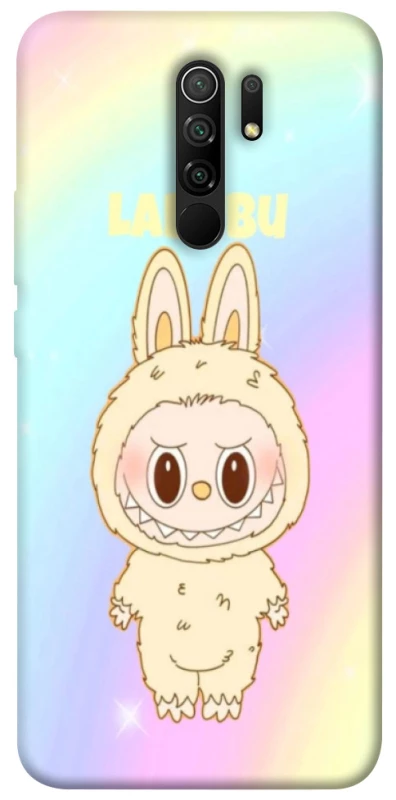 Чехол на Xiaomi Redmi 9 Fluffy Rainbow Labubu фото 1 из 1