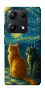 Чехол на Xiaomi Redmi Note 14S Cats under the stars фото 1 Чехол на Xiaomi Redmi Note 14S Cats under the stars фото 1 из 1