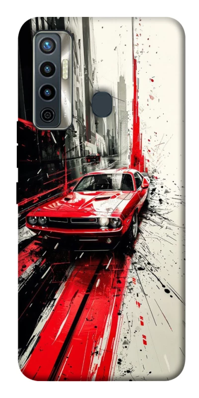 Чохол на TECNO Camon 17 Painted Mustang фото 1 з 1