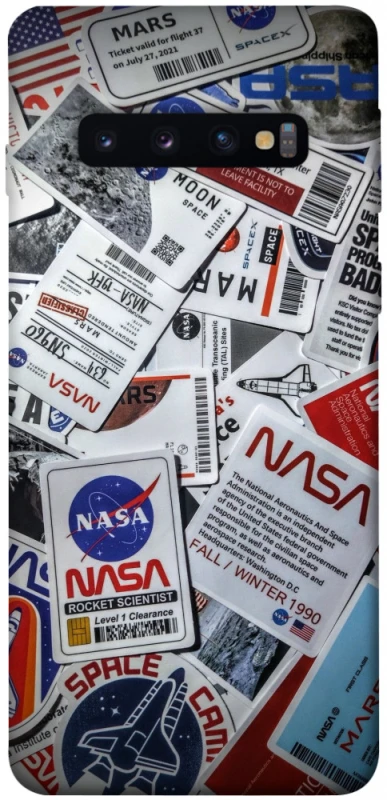 Чехол на Samsung Galaxy S10 NASA ver.4 фото 1 из 1