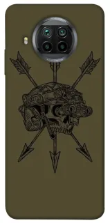 Чехол на Xiaomi Mi 10T Lite / Redmi Note 9 Pro 5G Mil skull фото 1 из 1