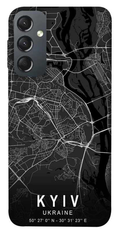 Чохол на Samsung Galaxy A24 4G Kyiv map фото 1 з 1