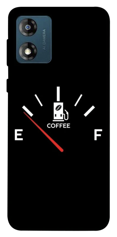 Чехол на Motorola Moto E13 Сoffee speedometer фото 1 из 1