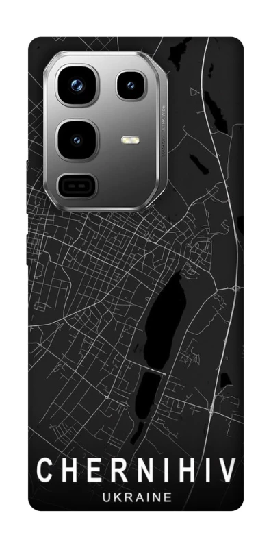 Чехол на Infinix Note 50 Pro Chernihiv map фото 1 из 1