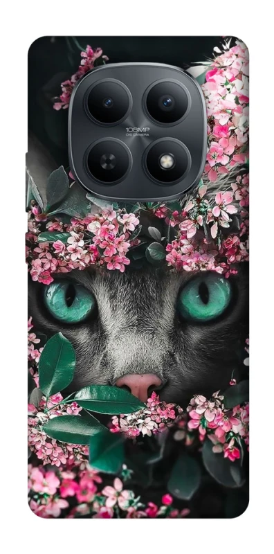 Чохол на Xiaomi Redmi Note 15 4G/5G (EU) Кіт в квітах фото 1 з 1