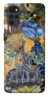 Чехол на Motorola Moto G22 Van Gogh collage фото 1 из 1