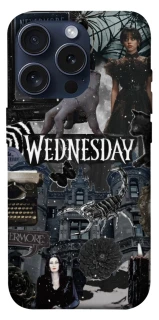 Чехол на Apple iPhone 15 Pro (6.1") Wednesday Collage ver.2 фото 1 из 1