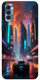 Чехол на TECNO Spark 8P Cyber city фото 1 из 1