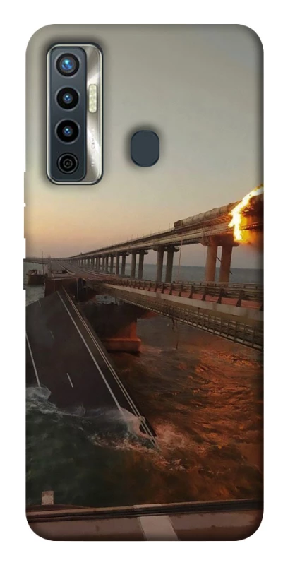 Чохол на TECNO Camon 17 Кримський міст втомився фото 1 з 1