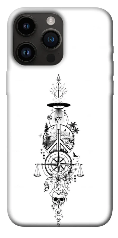 Чехол на Apple iPhone 14 Pro Max (6.7") Tattoo ver.7 фото 1 из 1