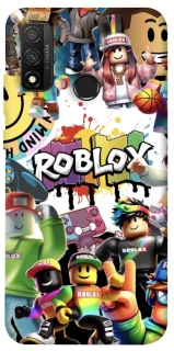 Чехол на Huawei P Smart (2020) Roblox Characters Collage фото 1 из 1