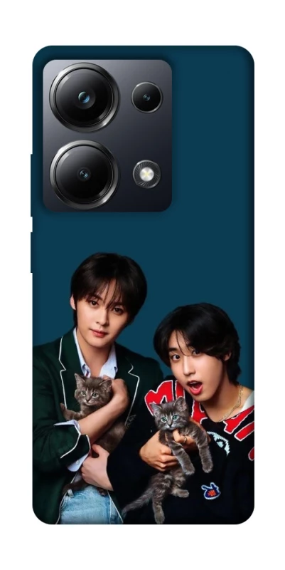 Чехол на Xiaomi Poco M6 Pro 4G Lee Know and Han - Stray Kids фото 1 из 1