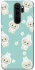 Чехол на Xiaomi Redmi Note 8 Pro Labubu Green фото 1 из 1