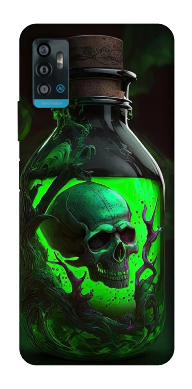 Чохол на ZTE Blade A71 Skull bottle фото 1 з 1