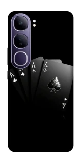 Чехол на Vivo Y300 Black Cards фото 1 из 1