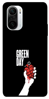 Чехол на Xiaomi Redmi K40 / K40 Pro / K40 Pro+ / Poco F3 Green Day logo фото 1 Чехол на Xiaomi Redmi K40 / K40 Pro / K40 Pro+ / Poco F3 Green Day logo фото 1 из 1