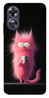 Чехол на Oppo A17 Розовый котёнок фото 1 из 1