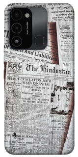 Чехол на TECNO Spark 8C Газеты фото 1 из 1