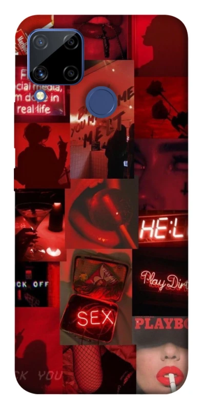 Чехол на Realme C15 Love collage ver.3 фото 1 из 1