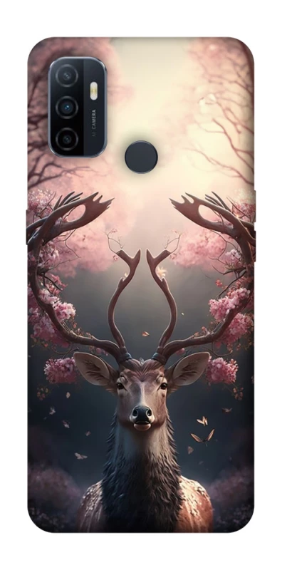 Чехол на Oppo A53 / A32 / A33 Скандинавский олень v3 фото 1 из 1