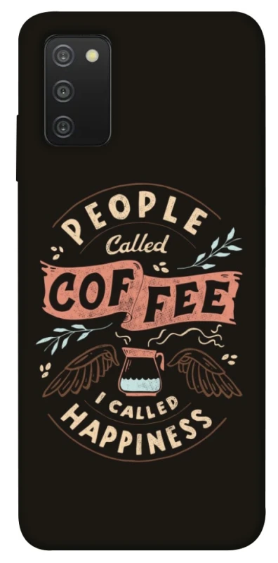 Чохол на Samsung Galaxy A03s Сoffee happiness фото 1 з 1