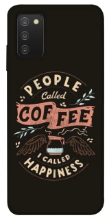 Чохол на Samsung Galaxy A03s Сoffee happiness фото 1 з 1