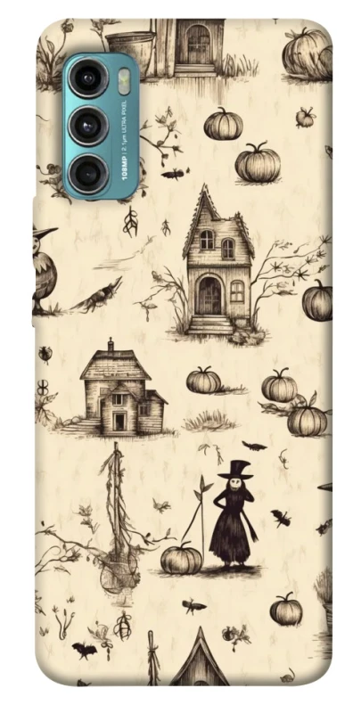 Чохол на Motorola Moto G60 Halloween aesthetic ver.1 фото 1 з 1