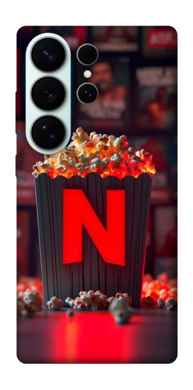 Чохол на Samsung Galaxy S26 Ultra Netflix and popcorn фото 1 з 1