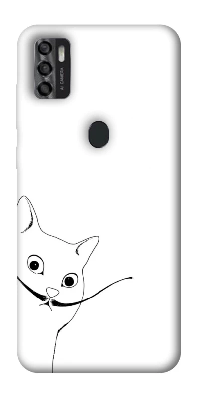 Чехол на ZTE Blade A7s (2020) Кот Дали фото 1 из 1