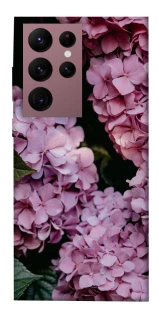 Чохол на Samsung Galaxy S22 Ultra Рожеві гартензії фото 1 з 1