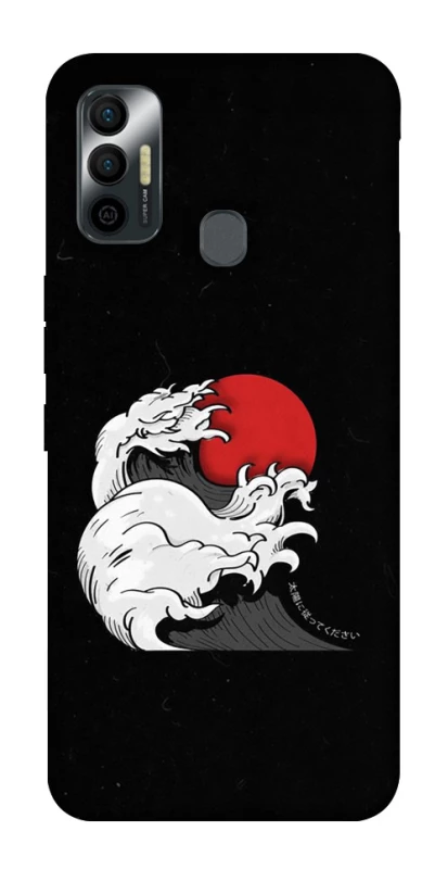 Чохол на TECNO Spark 7 Хвилі Японії v2 фото 1 з 1