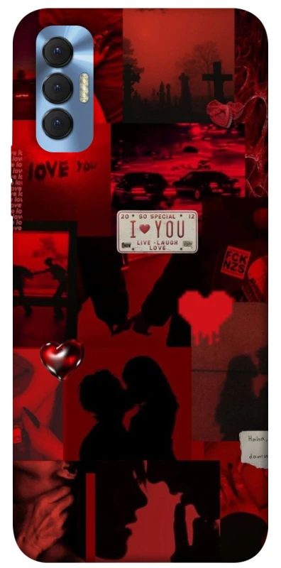 Чохол на TECNO Spark 8P Love collage ver.2 фото 1 з 1