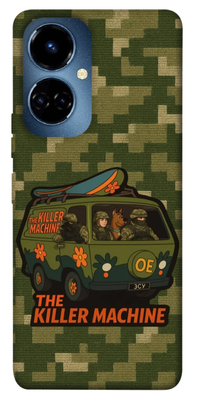 Чехол на TECNO Camon 19 Funny machine фото 1 из 1