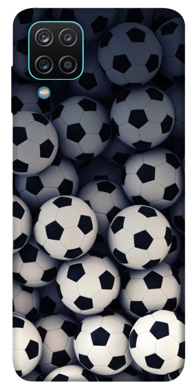 Чохол на Samsung Galaxy M12 Футбольні м'ячи фото 1 з 1