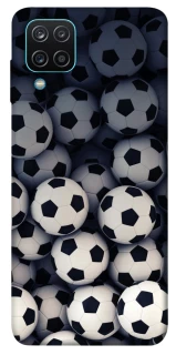 Чехол на Samsung Galaxy M12 Футбольные мячи фото 1 из 1
