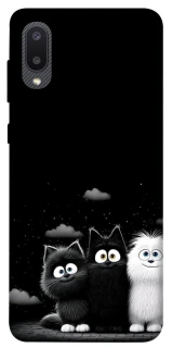Чохол на Samsung Galaxy A02 Three Cats фото 1 з 1