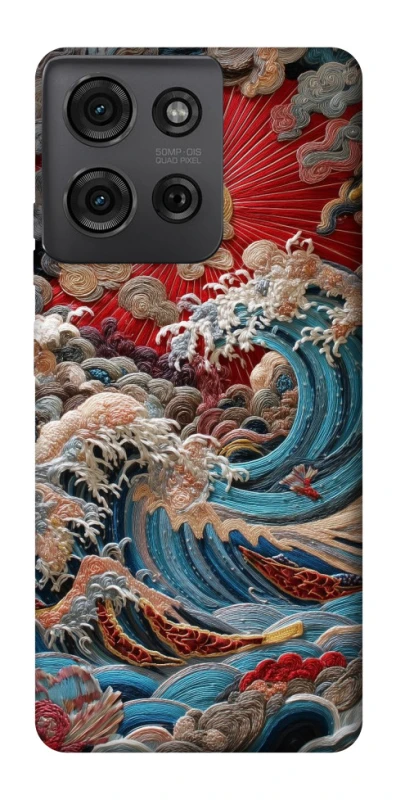 Чехол на Motorola Moto G75 Japa wave ver.2 фото 1 из 1