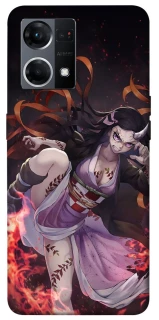Чохол на Oppo Reno 7 4G Nezuko v2 фото 1 з 1