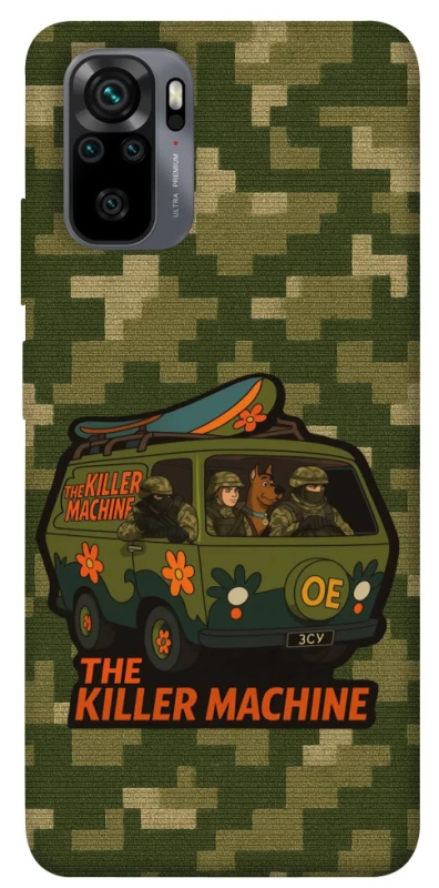 Чохол на Xiaomi Redmi Note 10 / Note 10s Funny machine фото 1 з 1