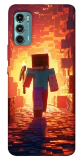 Чохол на Motorola Moto G60 Minecraft adventure фото 1 з 1
