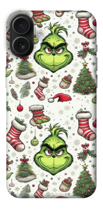 Чохол на Apple iPhone 16 Plus Grinch mood ver.3 фото 1 з 1