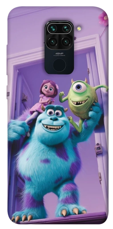 Чохол на Xiaomi Redmi Note 9 / Redmi 10X Monsters friends фото 1 з 1
